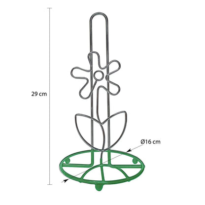 Suport servetele din metal, Naimeed D4778V, Verde