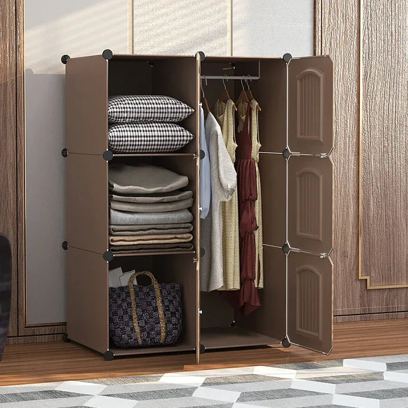 Dulap Modular, 6 Usi, Naimeed D4787, Maro