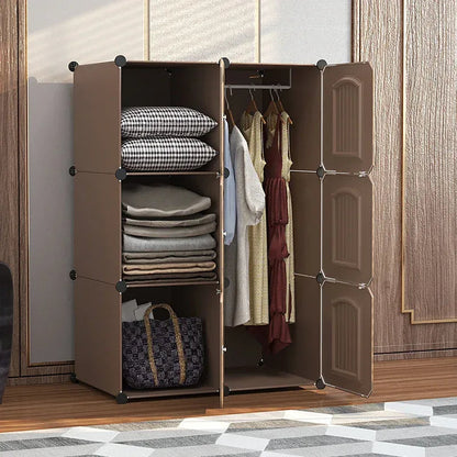 Dulap Modular, 6 Usi, Naimeed D4787, Maro