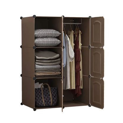 Dulap Modular, 6 Usi, Naimeed D4787, Maro