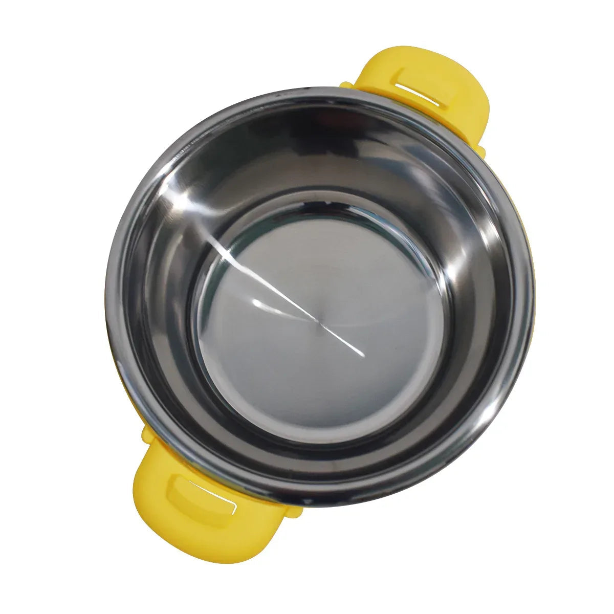 Caserola termica, set 5 piese, cu interior din inox, Naimeed D4799, Portocaliu