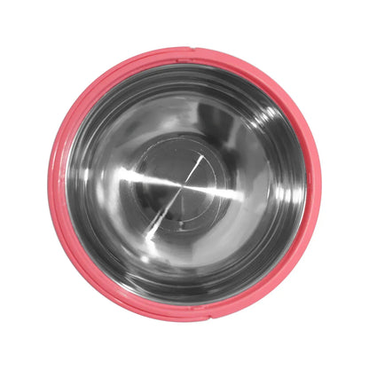 Caserola termica, set 2 piese, interior din inox, Naimeed D4805, Rosu