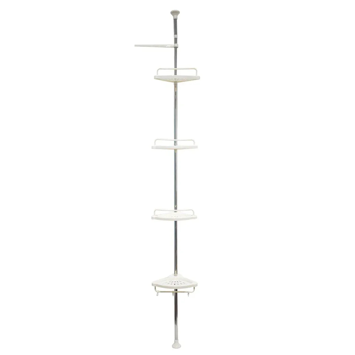 Raft de baie, 4 polite, inaltime 260 cm, Naimeed D4827, Alb
