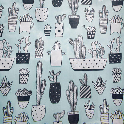 Cos de rufe, material textil, Naimeed D4838A, Albastru