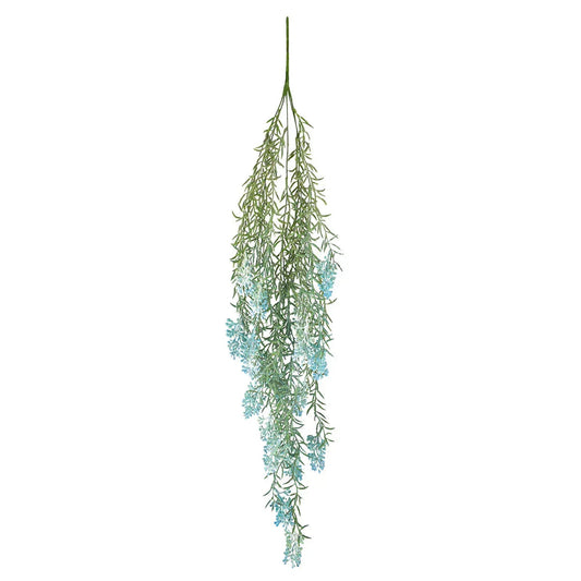 Planta artificiala curgatoare, inaltime 100cm, Naimeed D4861, Albastru