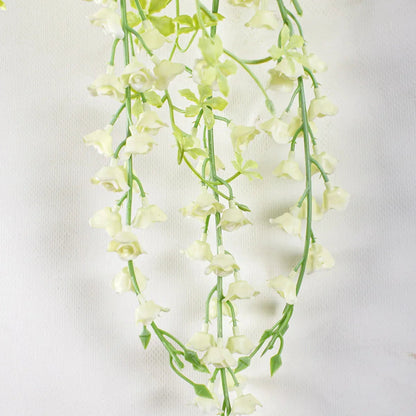 Planta artificiala curgatoare, inaltime 95cm, Naimeed D4863, Alb