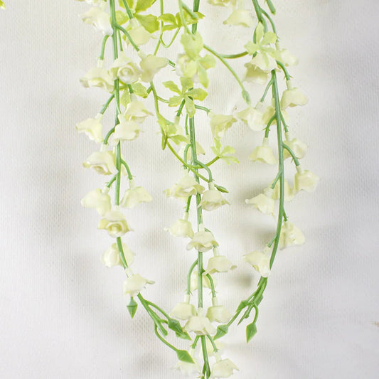Planta artificiala curgatoare, inaltime 95cm, Naimeed D4863, Alb