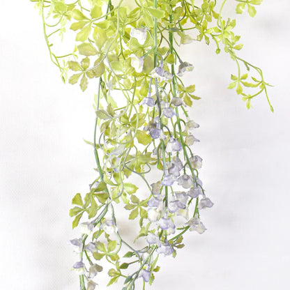 Planta artificiala curgatoare, inaltime 95cm, Naimeed D4863, Albastru