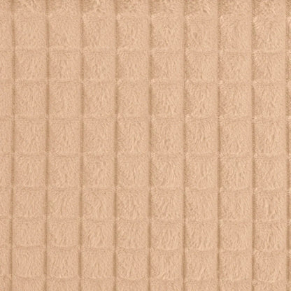 Cuvertura Canapea, Naimeed D4879M, 70x210cm, poliester, pufoasa, matlasata, Crem