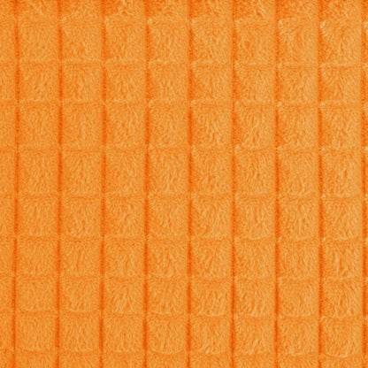 Cuvertura Canapea, Naimeed D4881S, 70x150cm, poliester, pufoasa, matlasata, Portocaliu