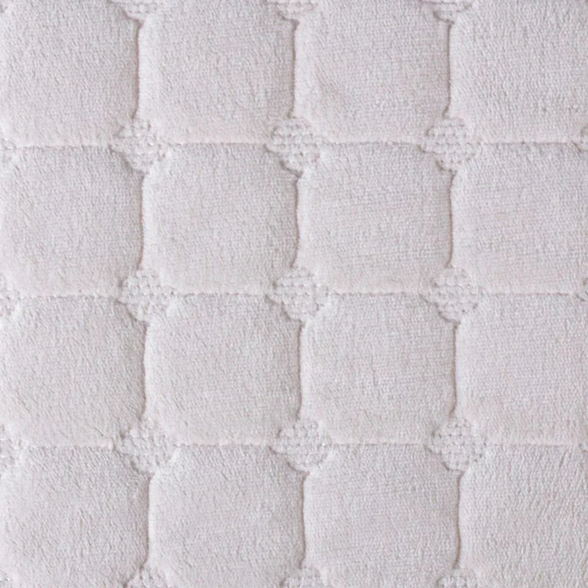 Cuvertura Canapea, Naimeed D4884S, 70x150cm, poliester, pufoasa, matlasata, Alb