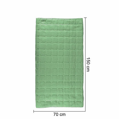 Cuvertura Canapea, Naimeed D4886S, 70x150cm, poliester, pufoasa, matlasata, Verde