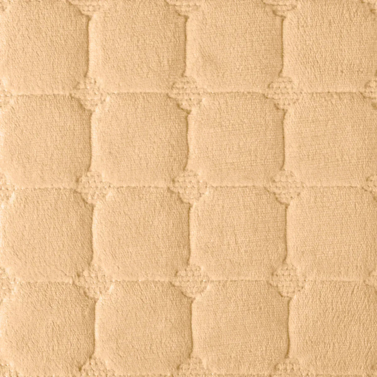 Cuvertura Canapea, Naimeed D4887S, 70x150cm, poliester, pufoasa, matlasata, Maro Deschis