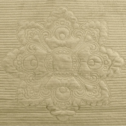 Cuvertura Canapea, Naimeed D4892S, 70x150cm, poliester, pufoasa, matlasata, Crem