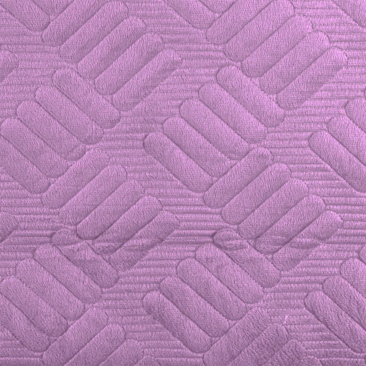 Cuvertura Canapea, Naimeed D4896L, 70x240cm, poliester, pufoasa, matlasata, Mov