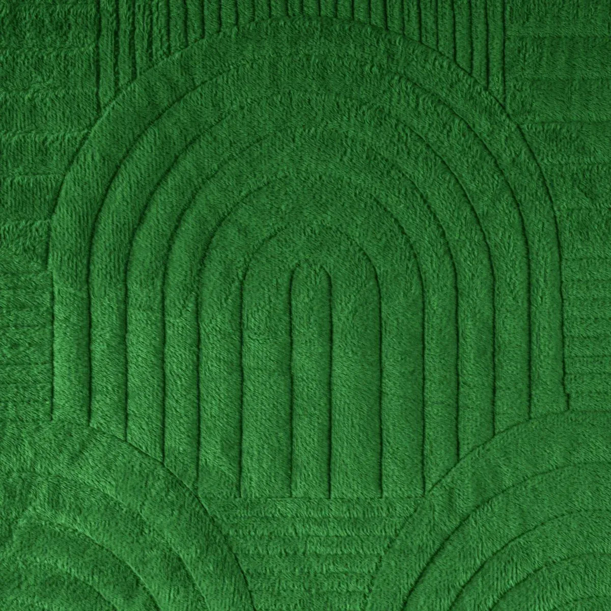 Cuvertura Canapea, Naimeed D4900L, 70x240cm, poliester, pufoasa, matlasata, Verde