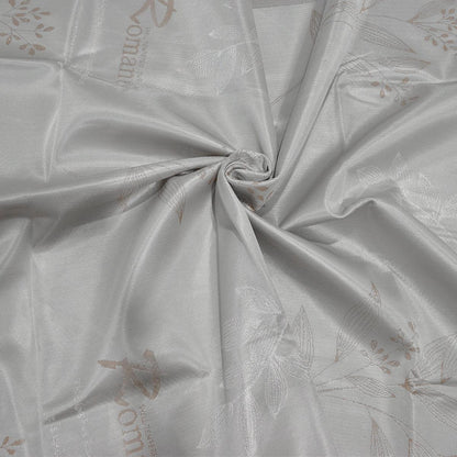 Set lenjerie pat dublu, latime 145cm, Naimeed D4913, Gri