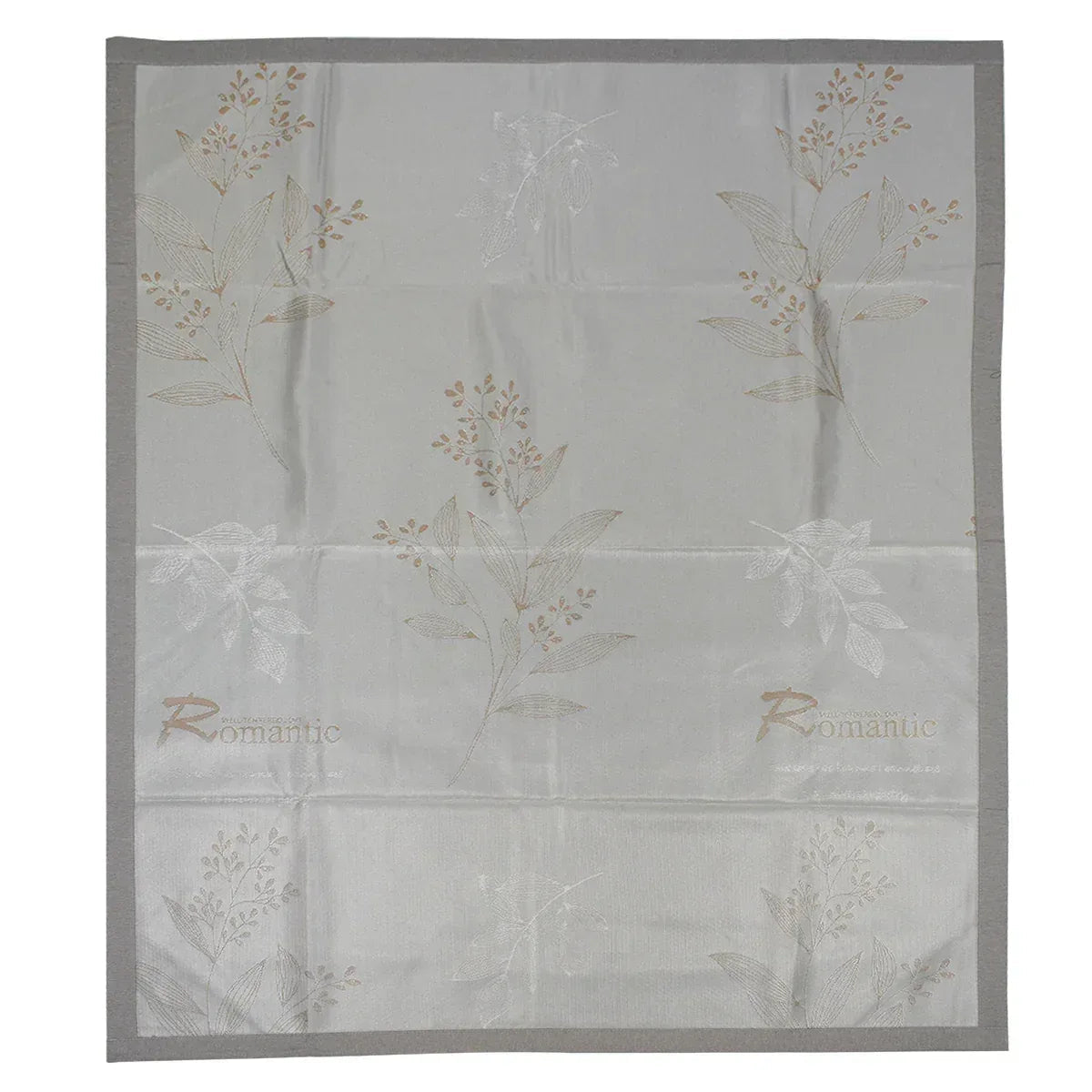 Set lenjerie pat dublu, latime 180cm, Naimeed D4913, Gri