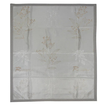 Set lenjerie pat dublu, latime 145cm, Naimeed D4913, Gri