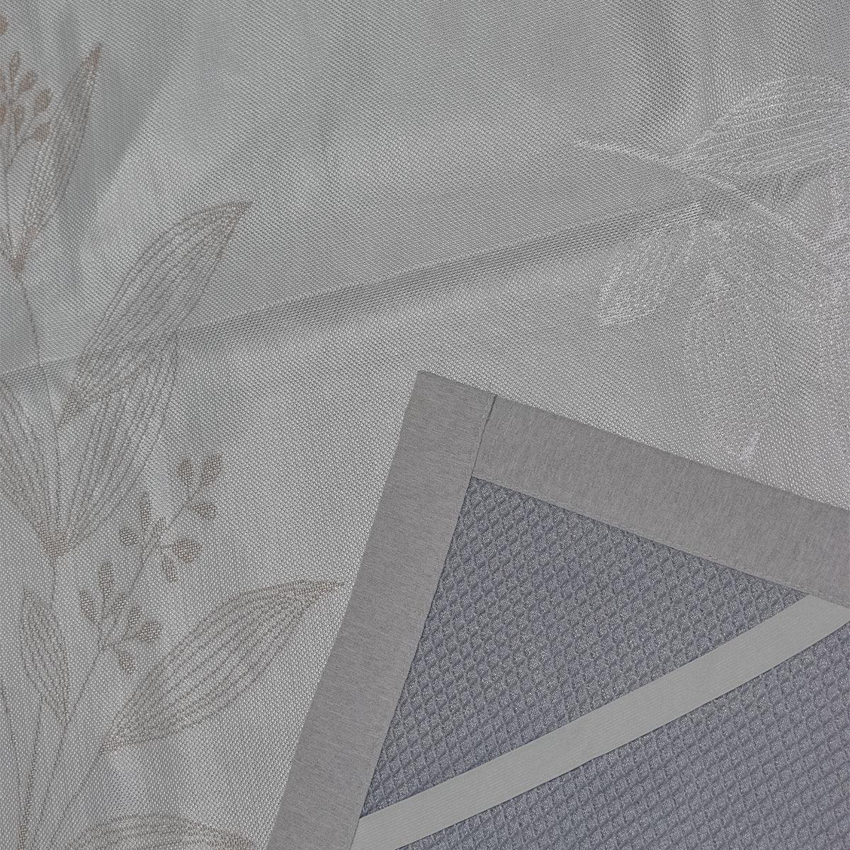Set lenjerie pat dublu, latime 180cm, Naimeed D4913, Gri