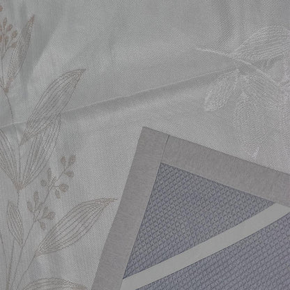 Set lenjerie pat dublu, latime 180cm, Naimeed D4913, Gri
