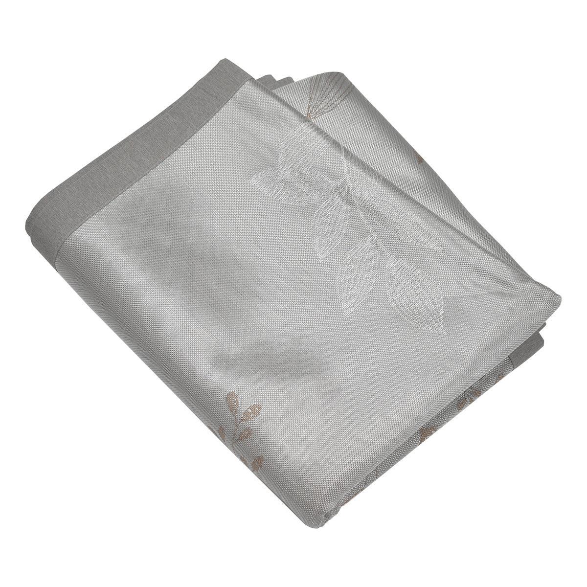 Set lenjerie pat dublu, latime 145cm, Naimeed D4913, Gri