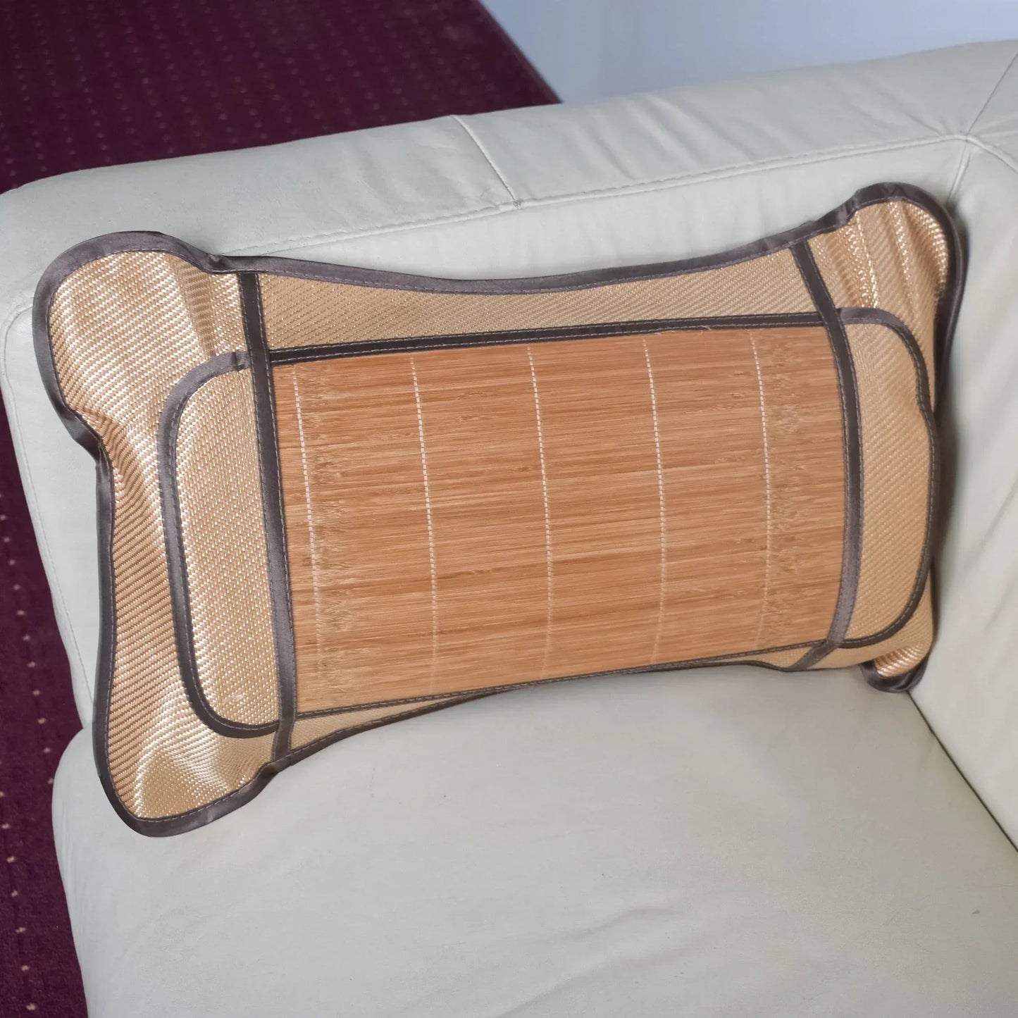 Perna cu model din bambus, frunze de ceai, Naimeed D4925, Bronz