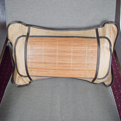 Perna cu model din bambus, frunze de ceai, Naimeed D4925, Bronz
