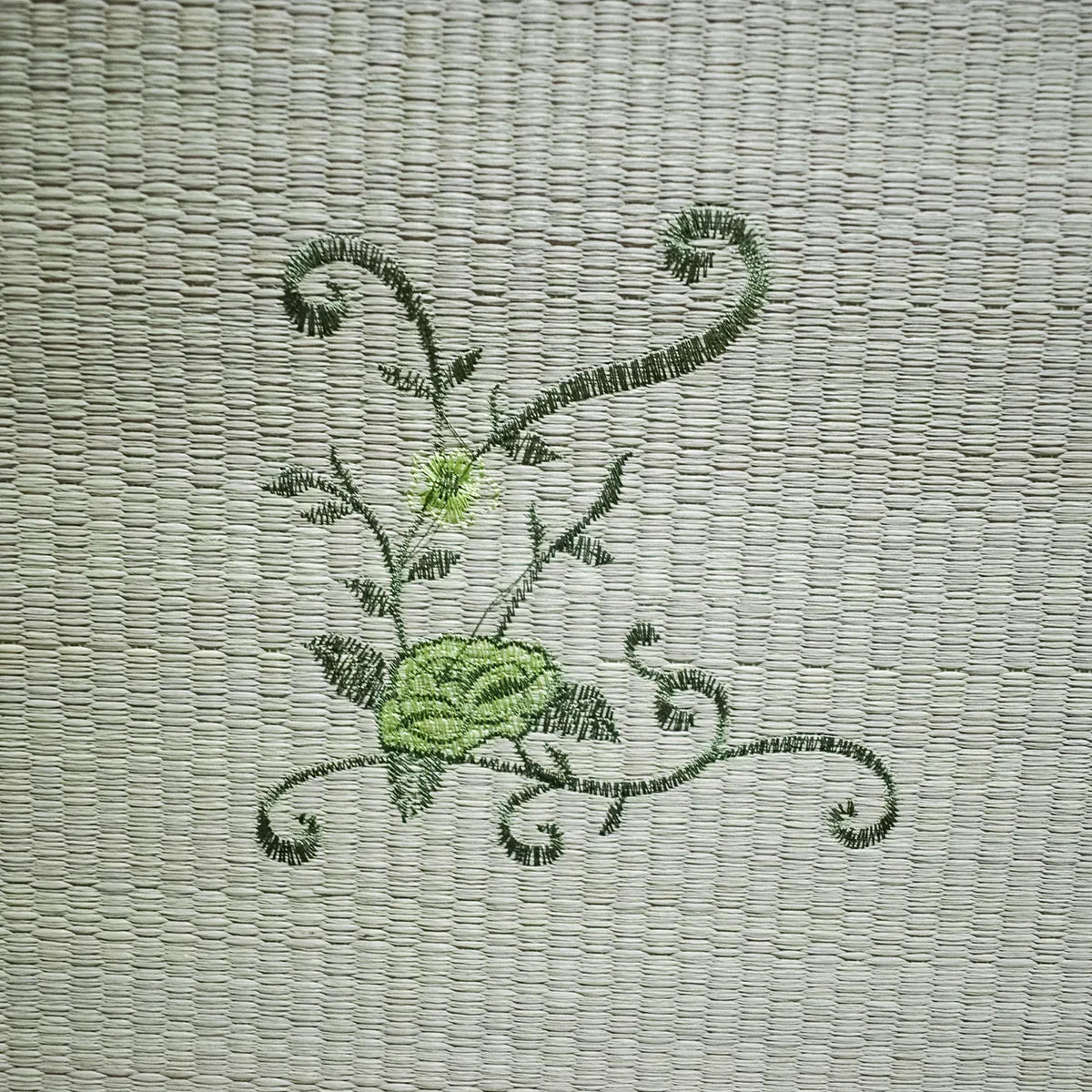 Topper saltea, din bambus, Naimeed D4938, Verde