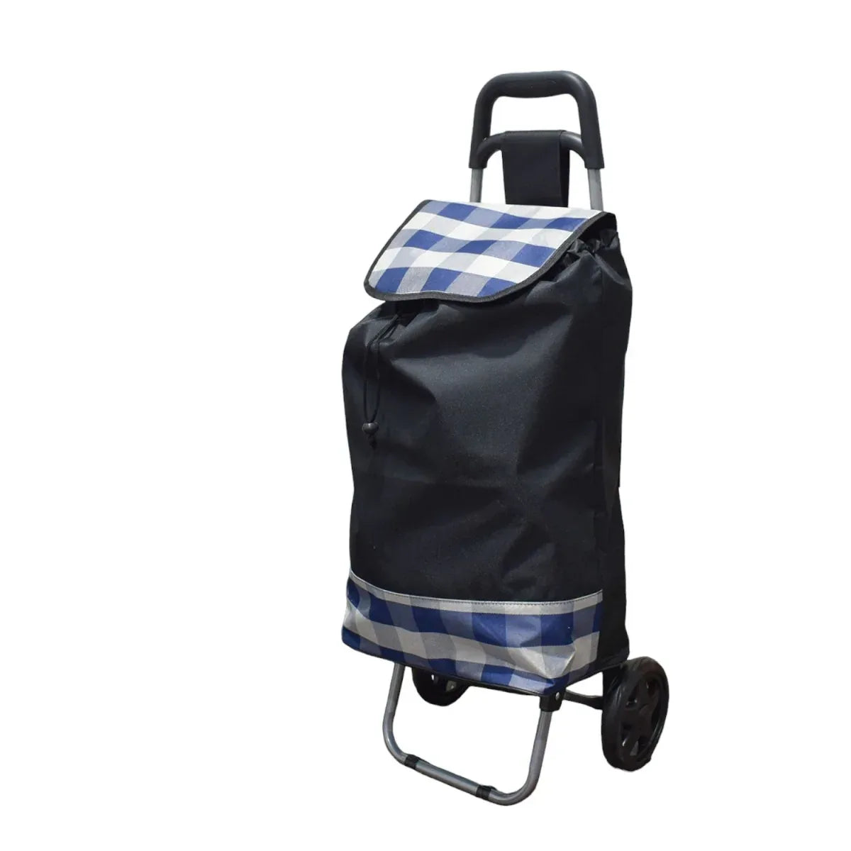 Carucior de piata pliabil, Naimeed D4941, 2 roti, 37 L, Negru