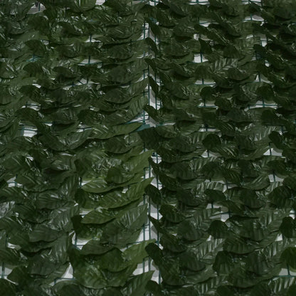 Plasa gard, frunze artificiale, Naimeed D4957, paravan pentru balcon, terasa si gard, Verde