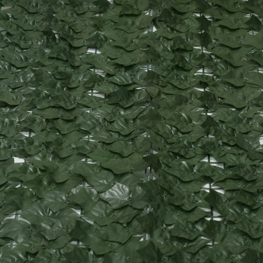 Plasa gard, frunze artificiale, Naimeed D4959, Iedera, paravan pentru balcon, terasa si gard, Verde