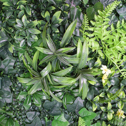 Panou verde din plante artificiale, Naimeed D4961, 100x100cm