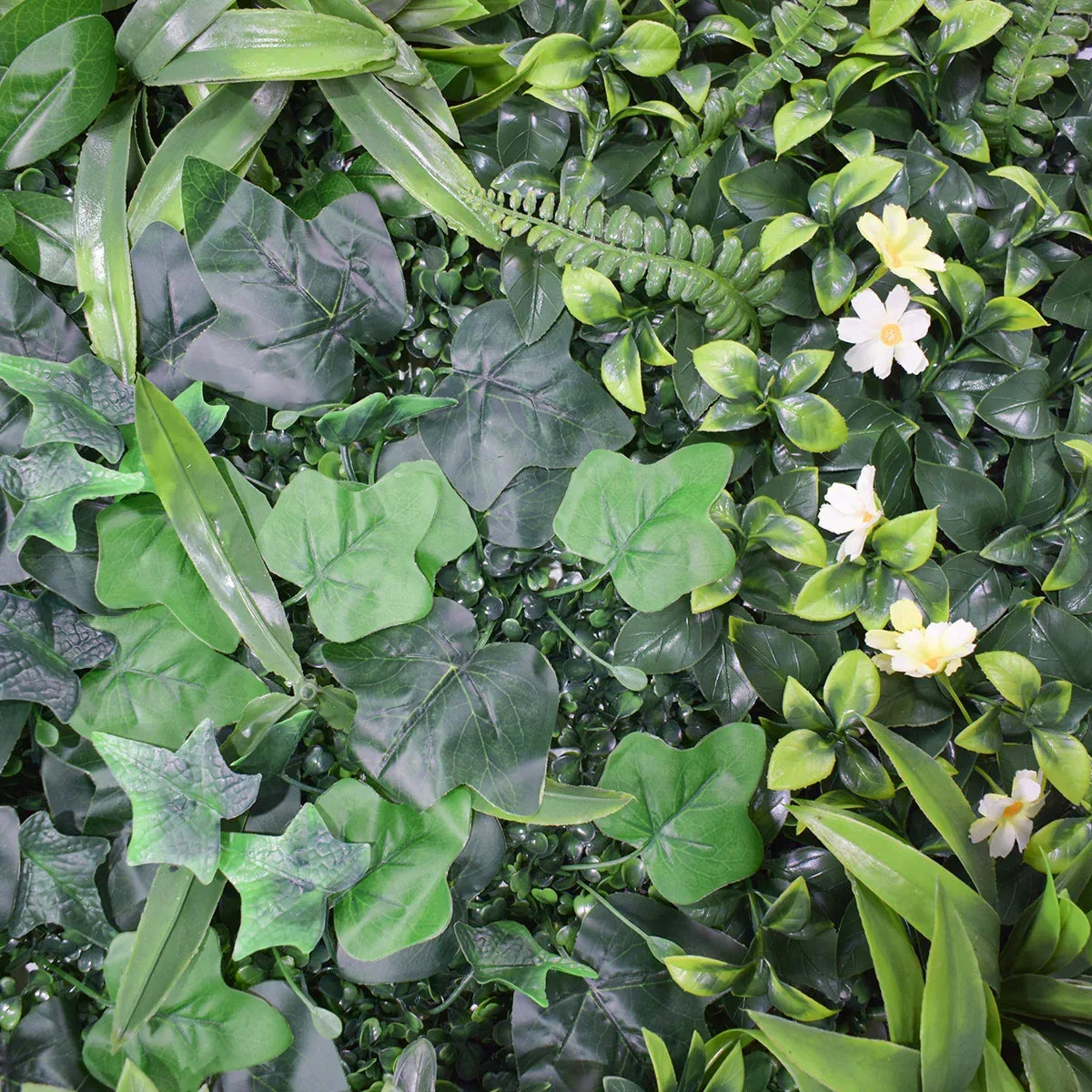 Panou verde din plante artificiale, Naimeed D4961, 100x100cm