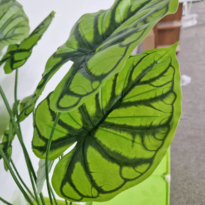 Planta artificiala, Syngonium fara ghiveci, Naimeed D4996, 67x57 cm, Verde