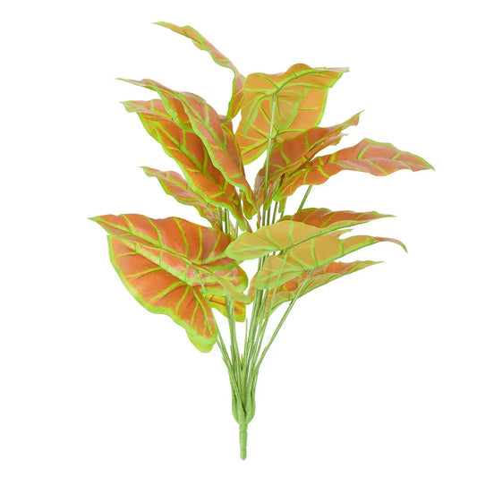 Planta artificiala, fara ghiveci, inaltime 60cm, Naimeed D4997, Rosu