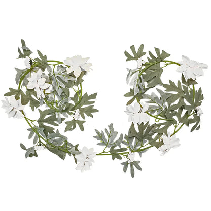 Planta artificiala curgatoare, Naimeed D5006, Alb, 1.7m