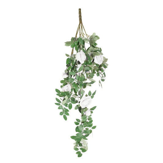 Planta artificiala curgatoare, inaltime 80cm, Naimeed D5011, Alb