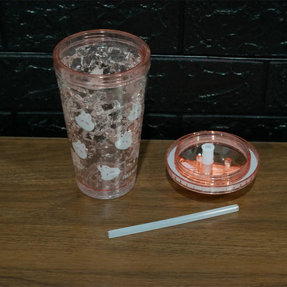 Pahar cu capac, Frosty Mug, Naimeed D5019, Iepuras-Roz