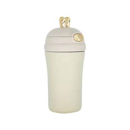 Cana termos, 400ml, din inox, Naimeed D5049, Crem