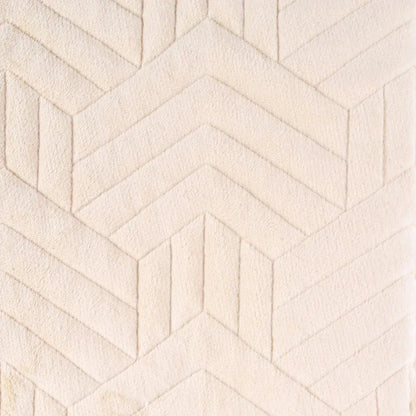Cuvertura Canapea, Naimeed D5117L, 70x240cm, poliester, pufoasa, matlasata, Crem