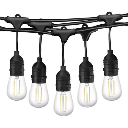 Ghirlanda luminoasa, decorativa, interconectabila, Naimeed D6122, 10m, 10 Becuri LED, Lumina Alb Cald