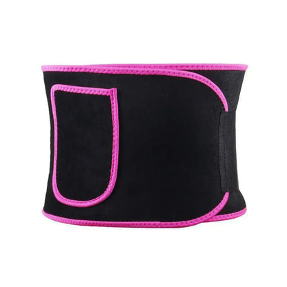 Centura de slabit, modelarea corpului, cu buzunar, Naimeed D5123, unisex, Roz