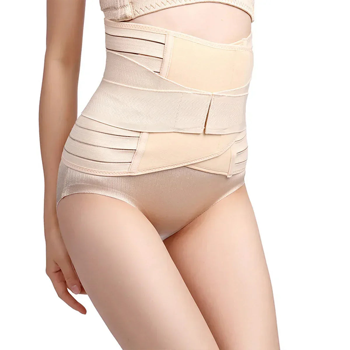 Corset, Naimeed D5124, marimea XL, elegant, inchidere velcro, Bej