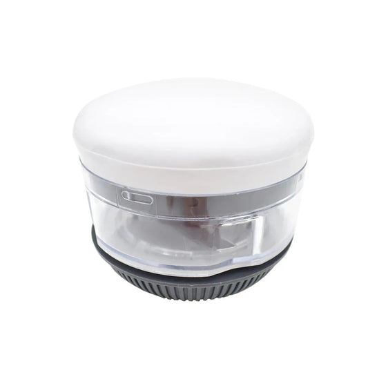 Mini Tocator Manual, pentru Usturoi, Legume, Naimeed D5161, Alb
