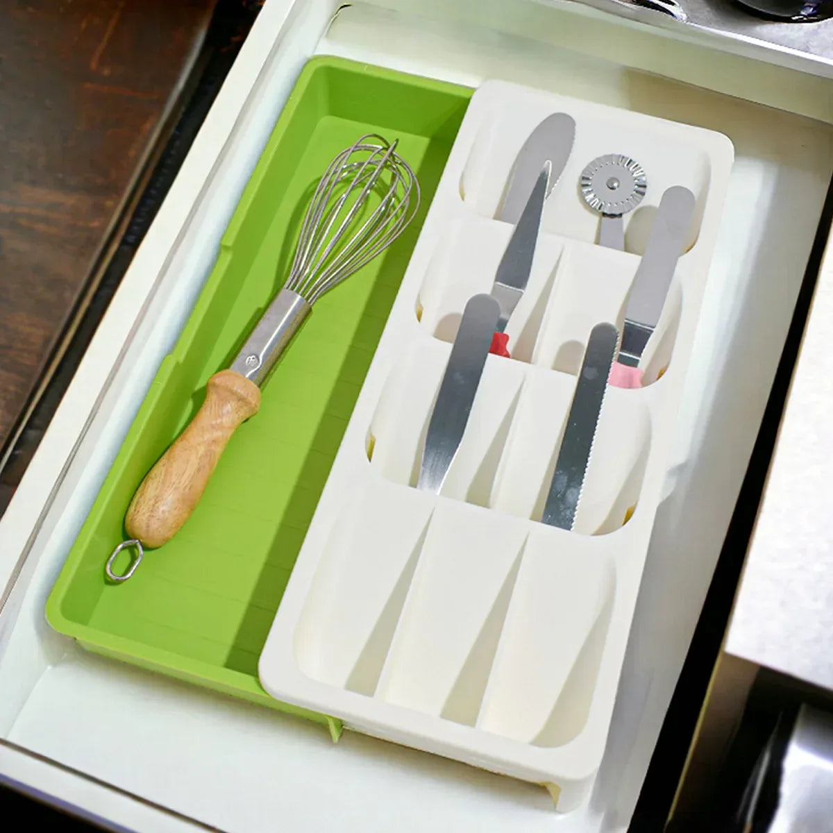 Organizator tacamuri, Naimeed D5206, Verde