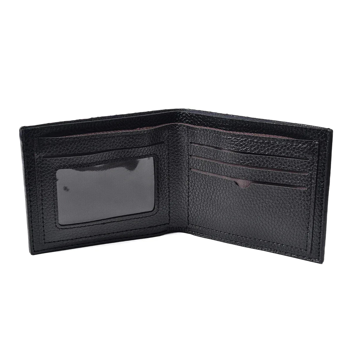 Set 3 piese, Naimeed D5241, portcard, 2x portofel, Negru