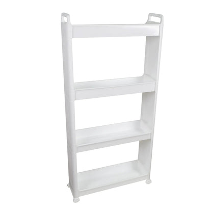 Raft multifunctional, 4 niveluri, Naimeed D5281, Alb, 56x18x115cm