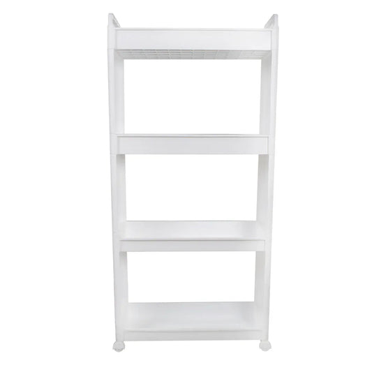 Raft multifunctional, 4 niveluri, Naimeed D5281, Alb, 56x18x115cm