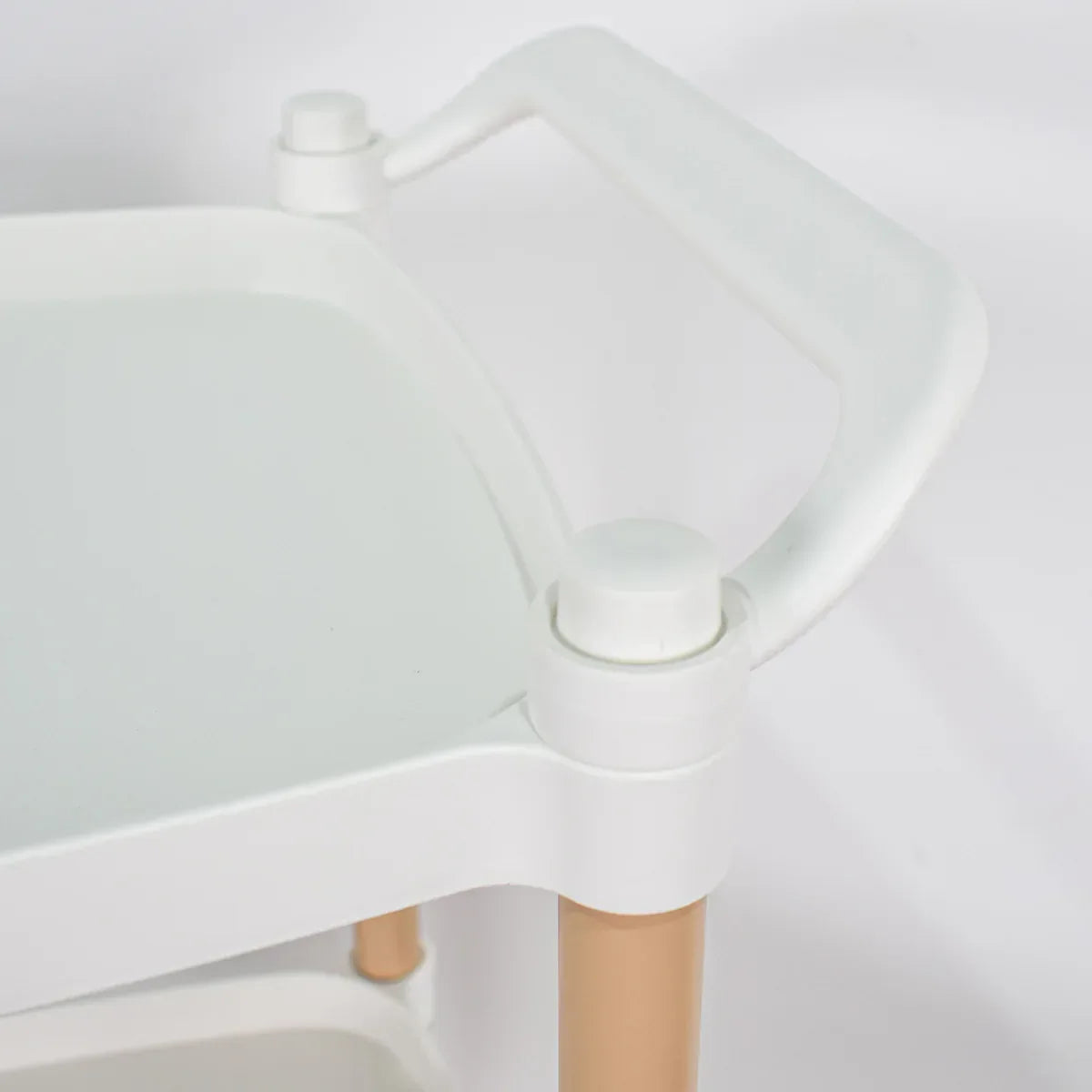 Raft multifunctional, 4 niveluri, Naimeed D5286, Alb, 48x32x108cm